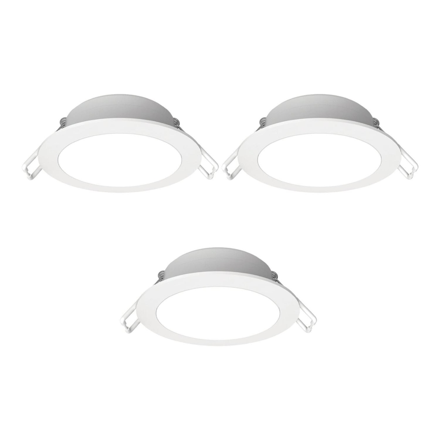 Aigostar - SET 3x Hangende LED plafondverlichting voor buiten LED/4,8W/230V 4000K IP65 wit