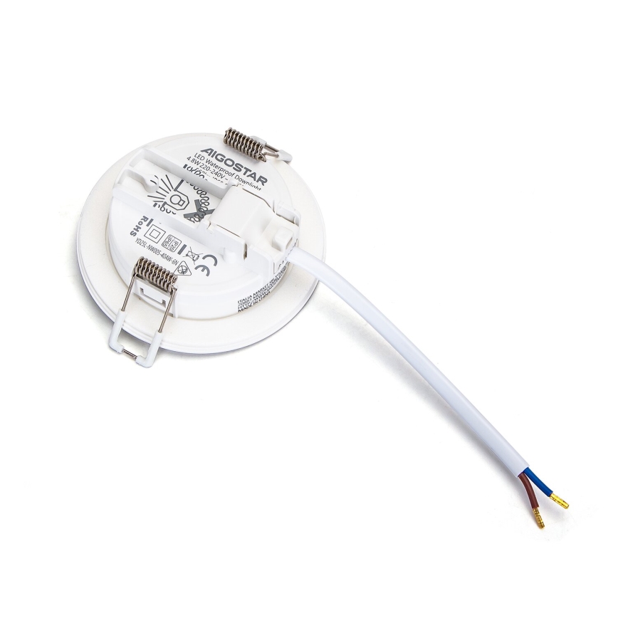 Aigostar - SET 3x Hangende LED plafondverlichting voor buiten LED/4,8W/230V 4000K IP65 wit