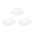 Aigostar - SET 3x LED RGBW Dimbare hangende plafondverlichting MESH LED/15W/230V 2700K-6500K diameter 17cm