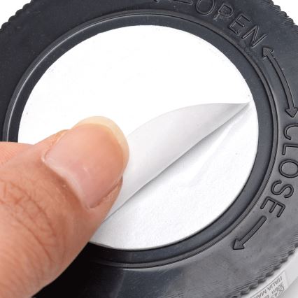 Aigostar - Set van 3 RGB LED draagbare nachtlampjes LED/3xAAA + afstandsbediening