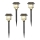 Aigostar - SET 4x LED RGB Solar lamp LED/0,2W/2V IP44