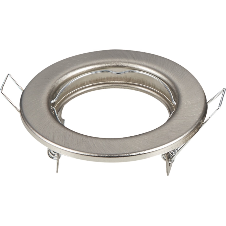 Aigostar - set van 2 inbouwringen voor GU10 inbouwspot Ø 8 cm mat chroom