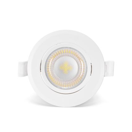 Aigostar - Set van 3 LED inbouwlampen LED/5W/230V 6500K Ø 8,5 cm wit