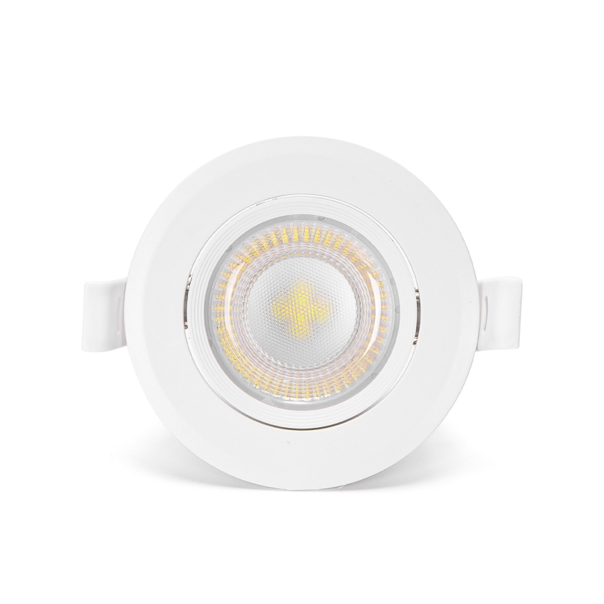 Aigostar - Set van 3 LED inbouwlampen LED/5W/230V 6500K Ø 8,5 cm wit