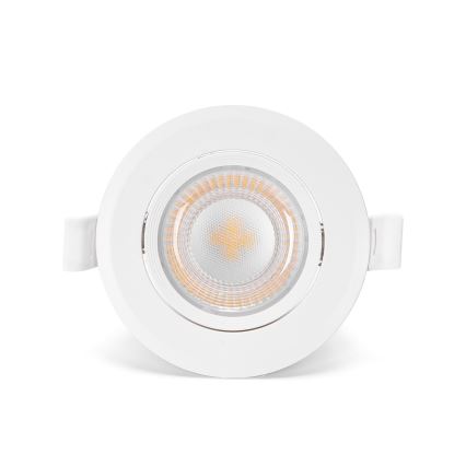 Aigostar - SET van 3 LED inbouwspots LED/5W/230V 3000K Ø 8,5 cm wit