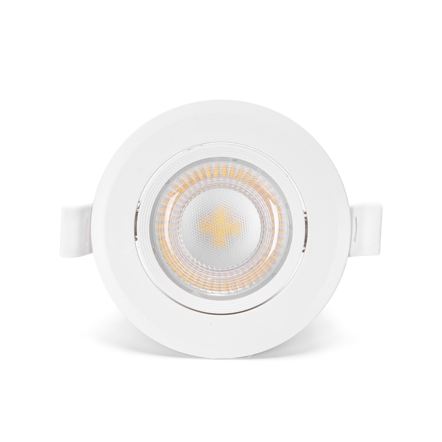 Aigostar - SET van 3 LED inbouwspots LED/5W/230V 4000K Ø 8,5 cm wit