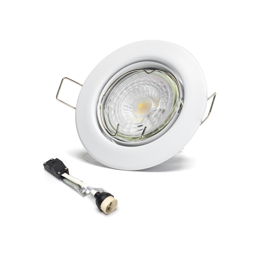 Aigostar - Set van 3x LED inbouwspot 1xGU10/4,5W/230V 4000K wit