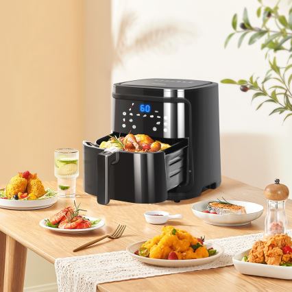 Aigostar - Slimme Air fryer 7l 1900W/230V/60min Wi-Fi