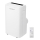 Aigostar - Slimme mobiele airconditioner 1337W/230V 12000 BTU Wi-Fi wit + afstandsbediening