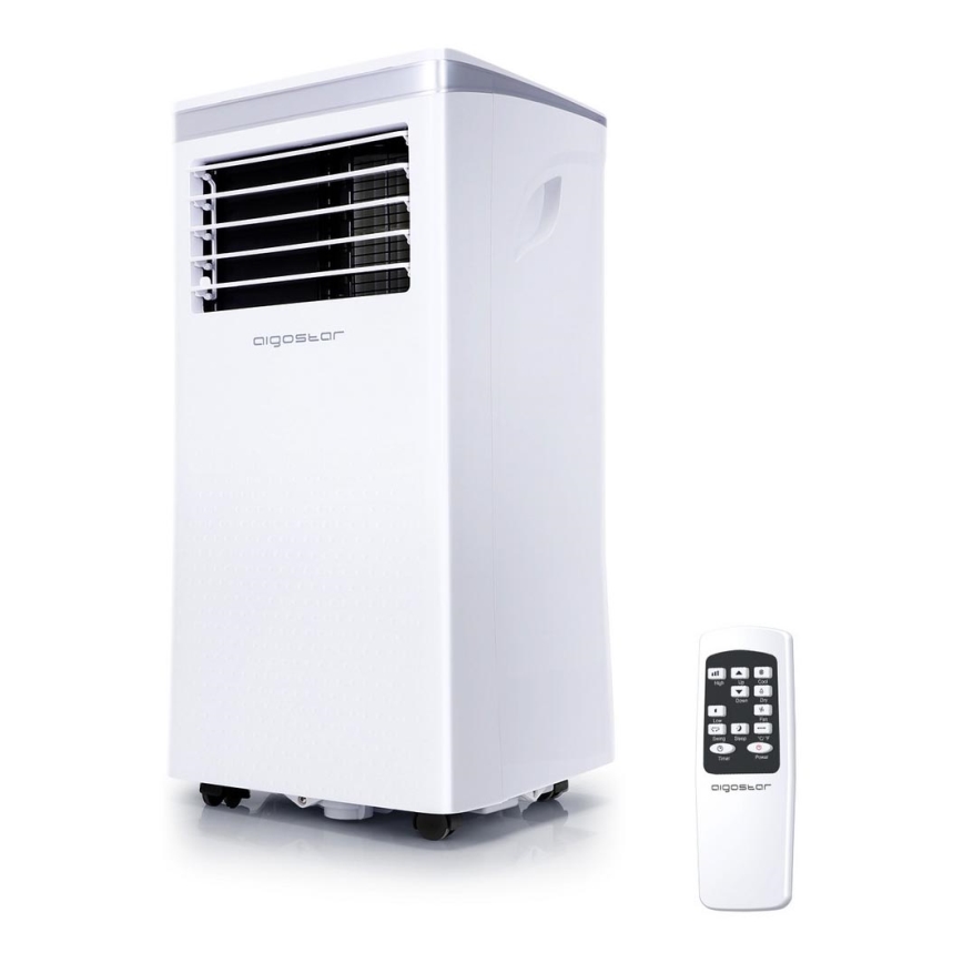 Aigostar - Slimme mobiele airconditioning 1003W/230V Wi-Fi + AB