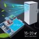 Aigostar - Slimme mobiele airconditioning 1003W/230V Wi-Fi + AB