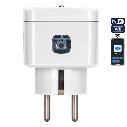 Aigostar - Slimme stekker E 2300W Wi-Fi Tuya