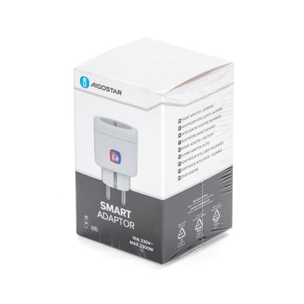 Aigostar - Slimme stekker E 2300W Wi-Fi Tuya