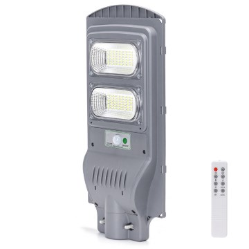 Aigostar - Solar LED Straatlamp met sensor LED/100W/3,2V 10000mAh IP65 6500K + afstandsbediening