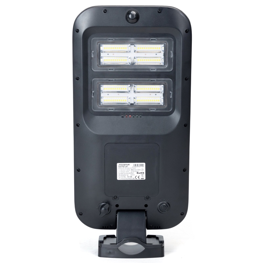 Aigostar - Solar LED Straatlamp met sensor LED/180W/4V 7500mAh IP65 + afstandsbediening