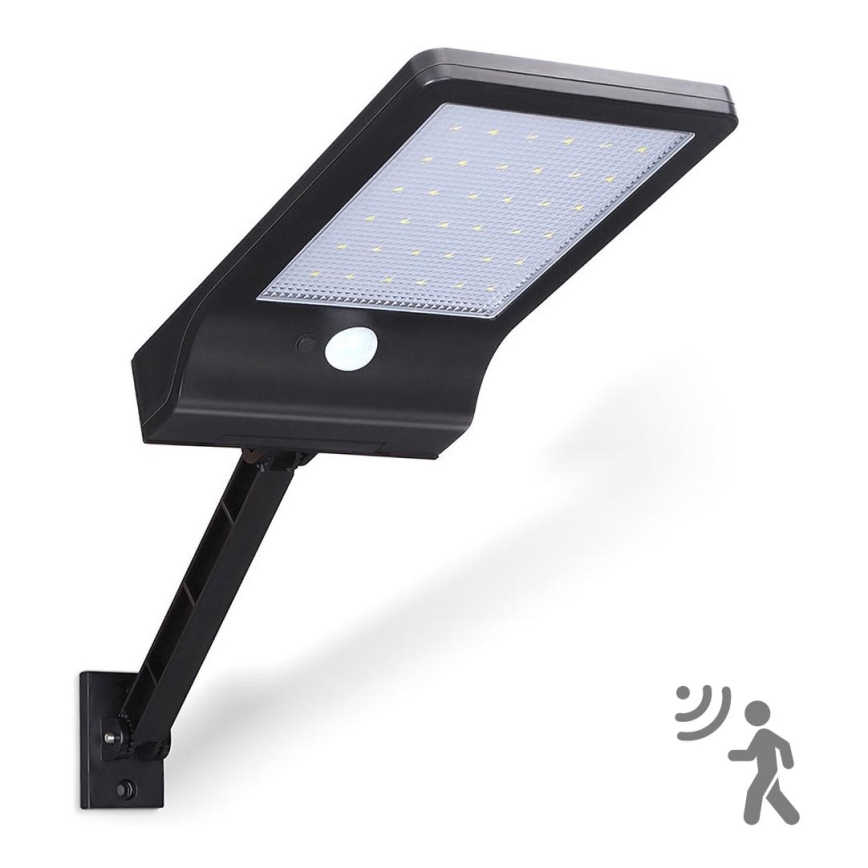 Aigostar - Solar LED Straatlamp met sensor LED/2,3W/5,5V 1800 mAh IP65