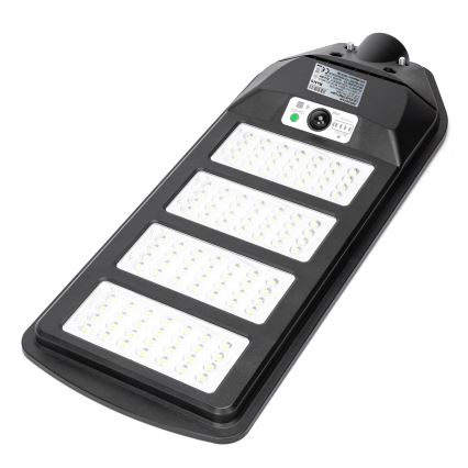 Aigostar - Solar LED Straatlamp met sensor LED/200W/3,2V 12000mAh IP65 6500K + afstandsbediening