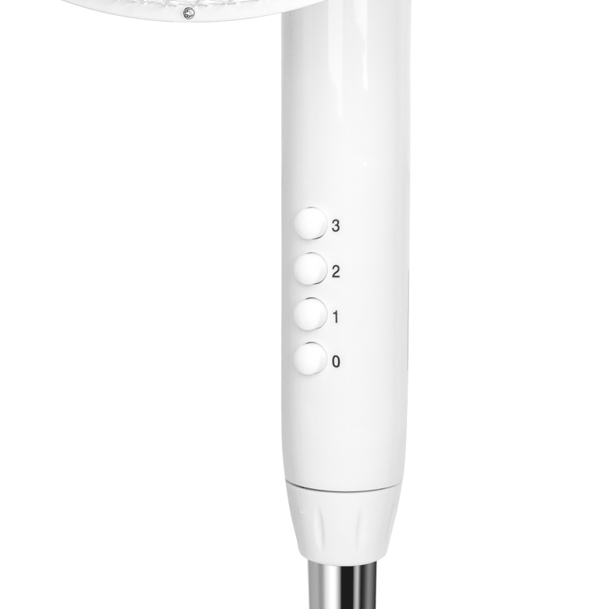 Aigostar - Staande ventilator 50W/230V 120 cm wit