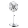 Aigostar - Staande ventilator 50W/230V 44,8 cm glanzend chroom