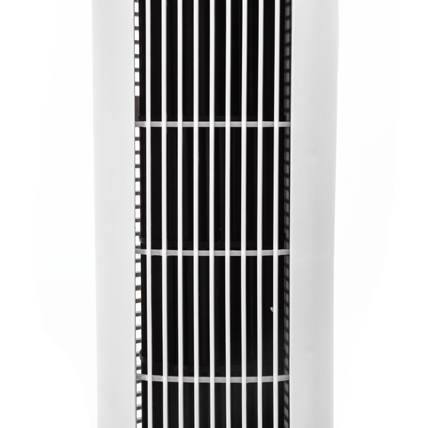 Aigostar - Staande ventilator 50W/230V wit + afstandsbediening