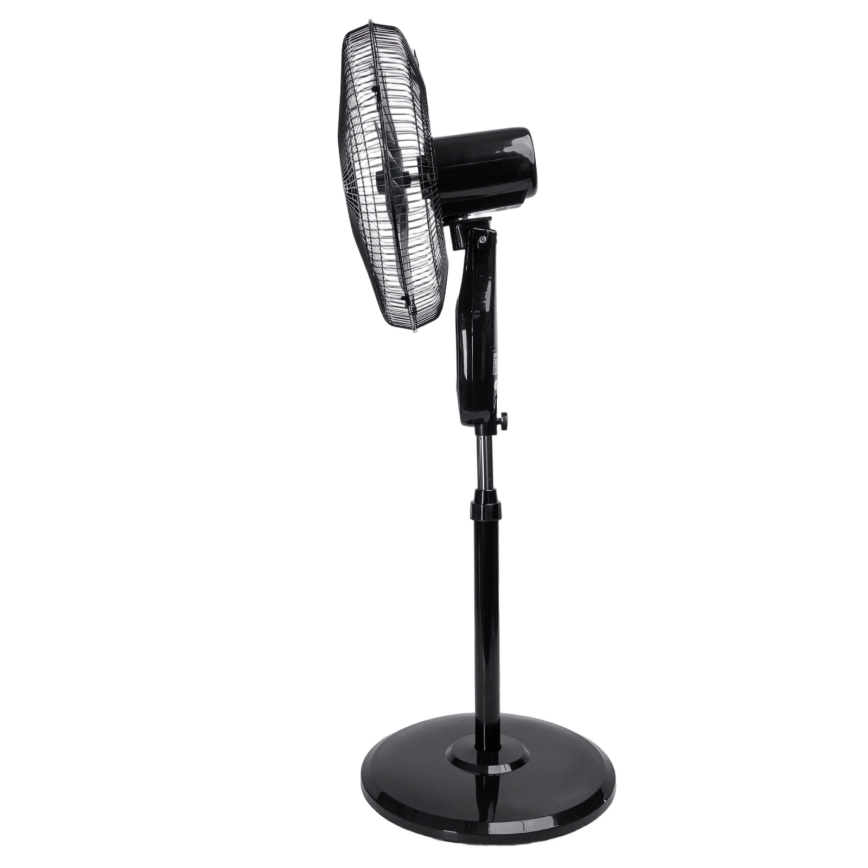 Aigostar - Staande ventilator 60W/230V 130 cm zwart + afstandsbediening
