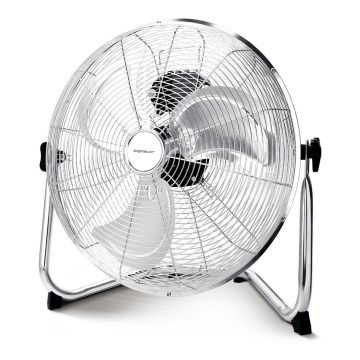 Aigostar - Staande ventilator 60W/230V 44,5 cm glanzend chroom