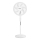 Aigostar - Staande ventilator 60W/230V wit