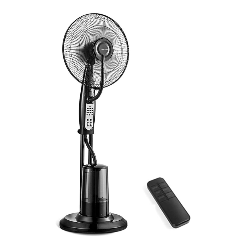Aigostar - Staande Ventilator met water spray 75W/230V + AB