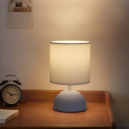 Aigostar - Tafellamp 1xE14/40W/230V blauw/wit