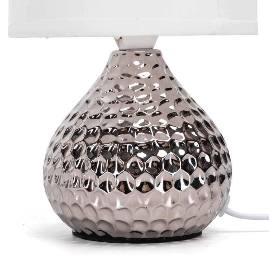 Aigostar - Tafellamp 1xE14/40W/230V glanzend chroom