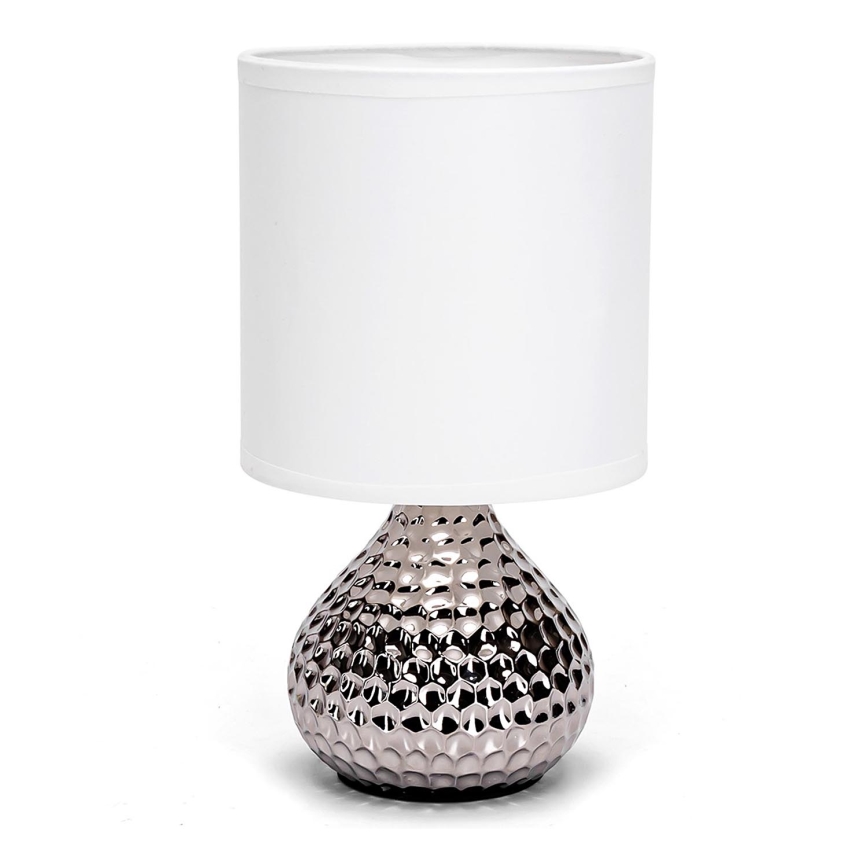 Aigostar - Tafellamp 1xE14/40W/230V glanzend chroom