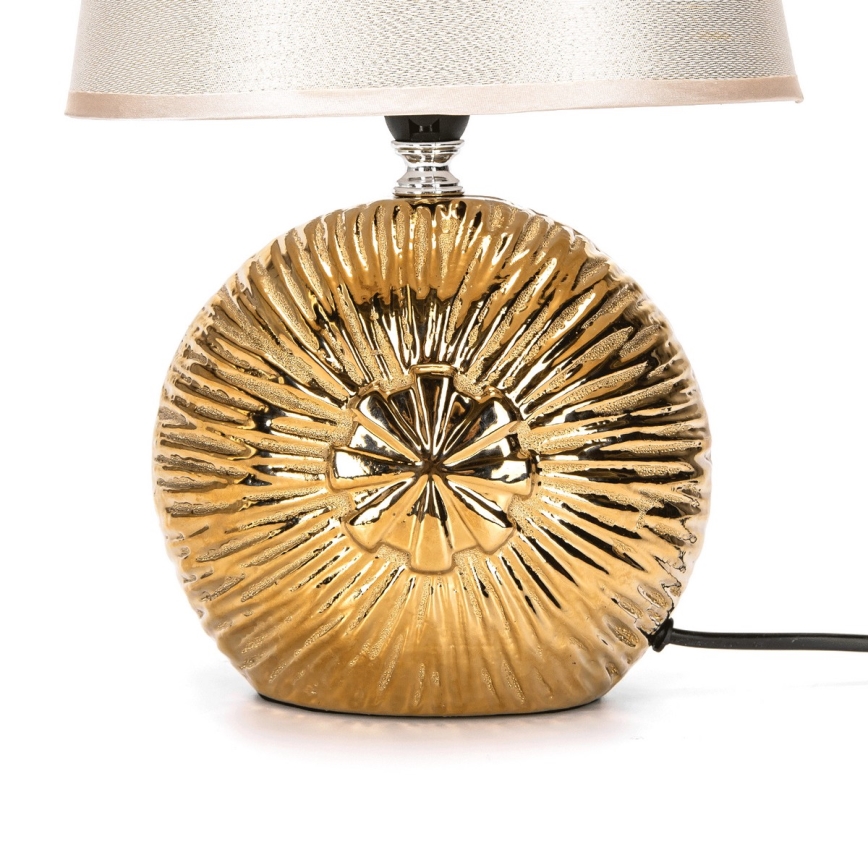 Aigostar - Tafellamp 1xE14/40W/230V goud