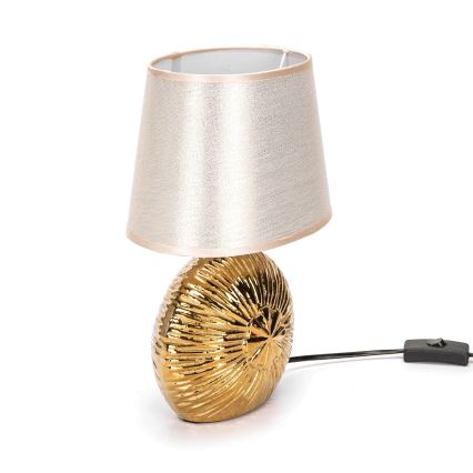 Aigostar - Tafellamp 1xE14/40W/230V goud