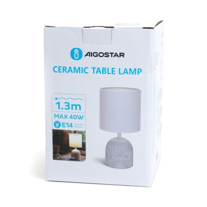 Aigostar - Tafellamp 1xE14/40W/230V
