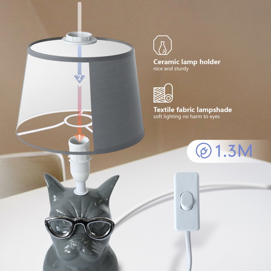 Aigostar - Tafellamp 1xE14/40W/230V