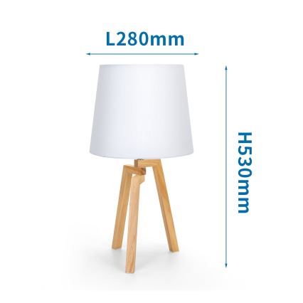 Aigostar - Tafellamp 1xE27/60W/230V