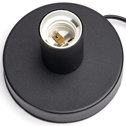 Aigostar - Tafellamp 1xE27/60W/230V zwart