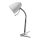Aigostar -  Tafellamp met klem 1xE27/11W/230V wit/glanzend chroom