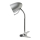Aigostar -  Tafellamp met klem 1xE27/11W/230V zilver/glanzend chroom
