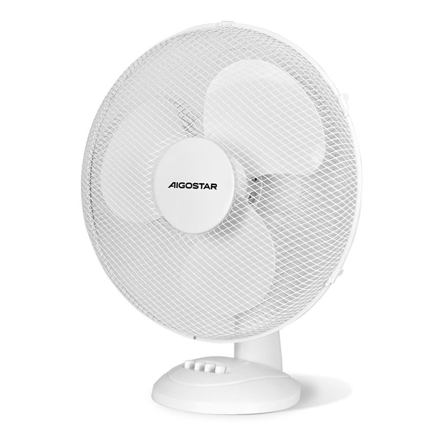 Aigostar - Tafelventilator 40W/230V wit