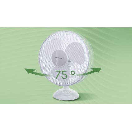 Aigostar - Tafelventilator 40W/230V wit