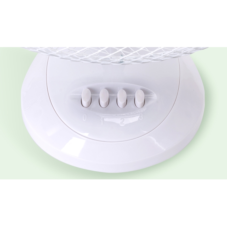 Aigostar - Tafelventilator 40W/230V wit