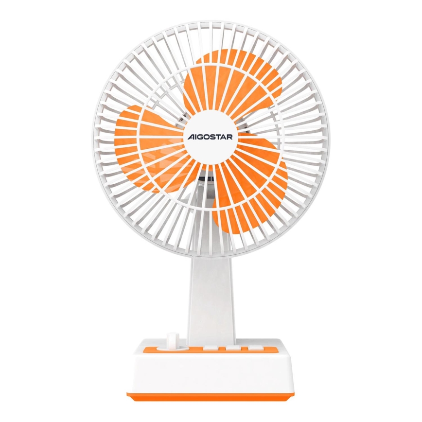 Aigostar - Tafelventilator 6W/USB