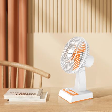 Aigostar - Tafelventilator 6W/USB