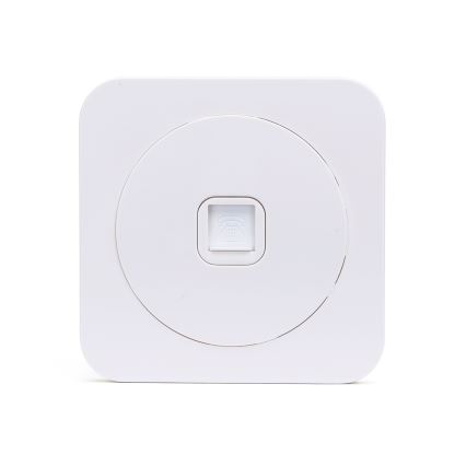 Aigostar - Telefoonstopcontact met afdekraam, wit