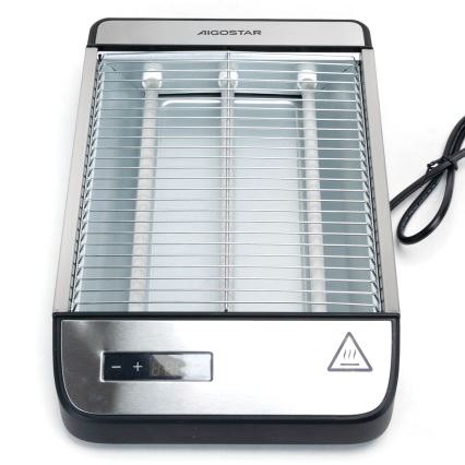 Aigostar - Toaster 840-1000W/230V mat chroom