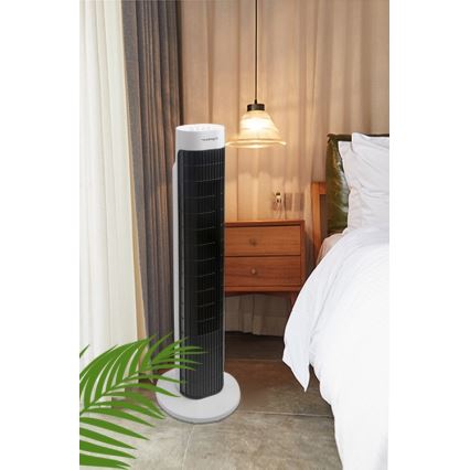 Aigostar - Toren ventilator 45W/230V zwart/wit