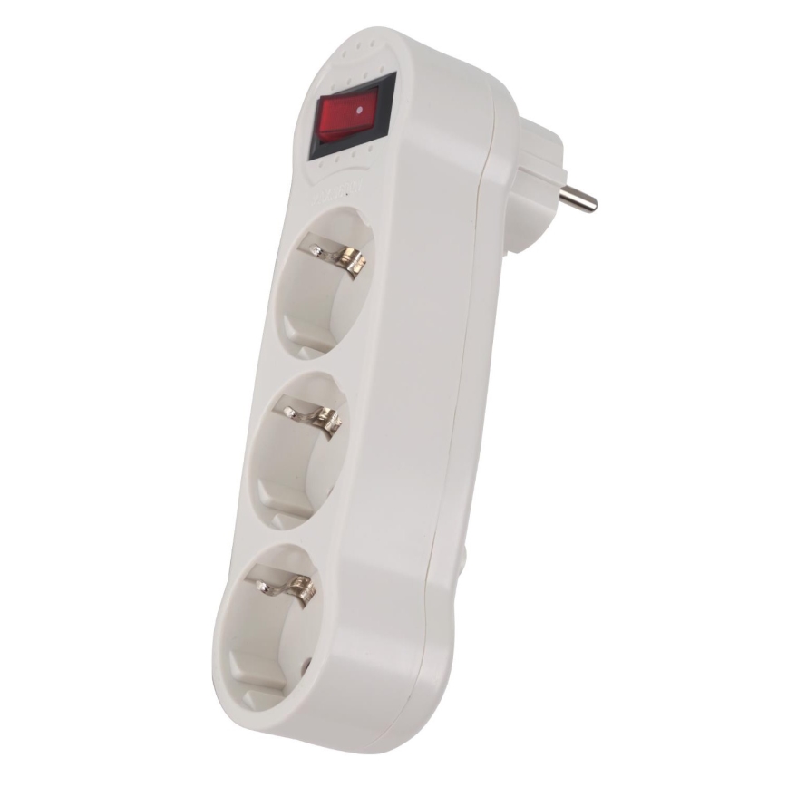 Aigostar - Verdeelstekker met Schakelaar 3x16A/230V