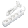 Aigostar - Verlengsnoer met schakelaar 4Z Type F 1,5m wit