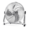 Aigostar - Vloerventilator 100 W/230 V, Ø 54 cm, glanzend chroom